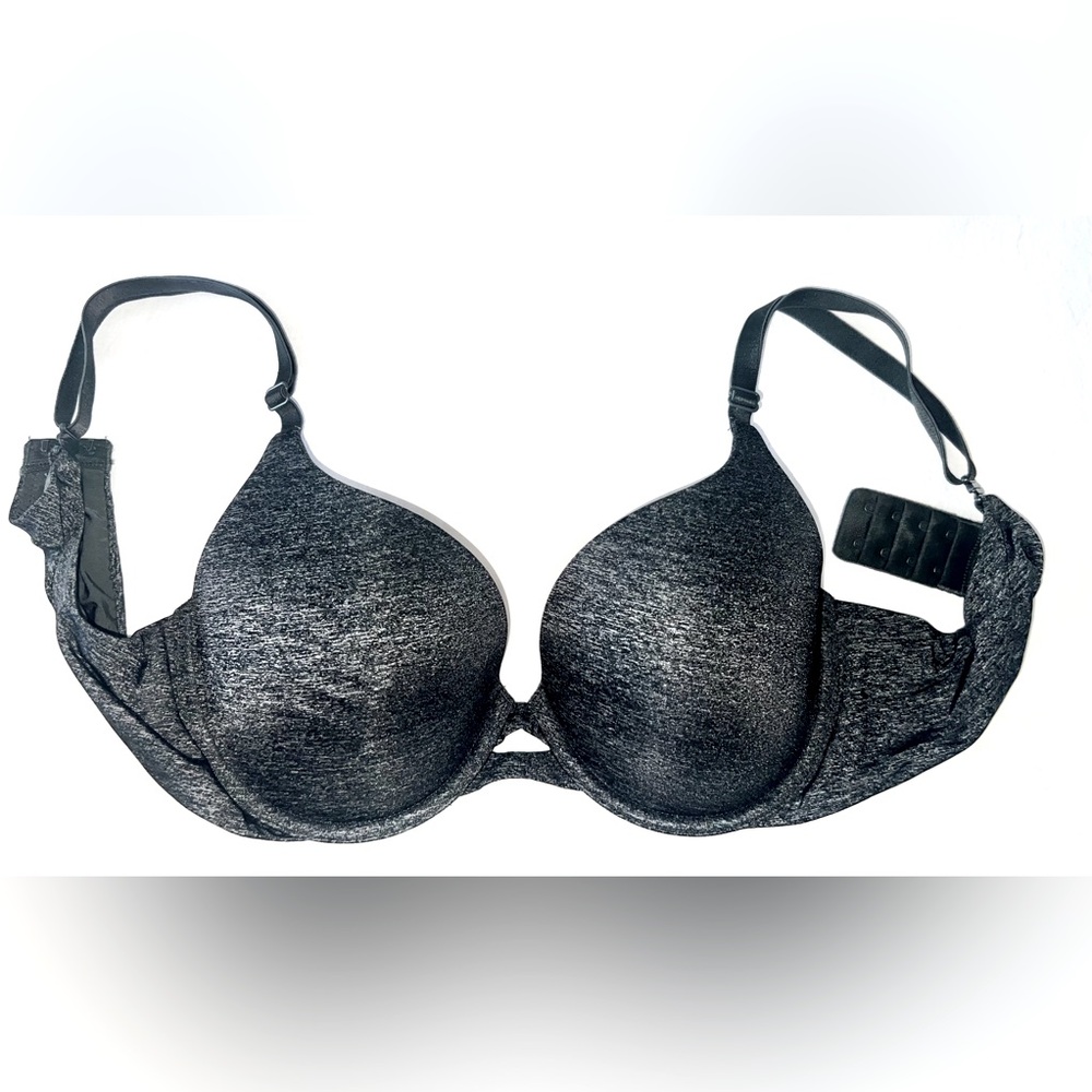 Victoria’s Secret “Padded Perfect Coverage” underwire 36C in dark heather grey